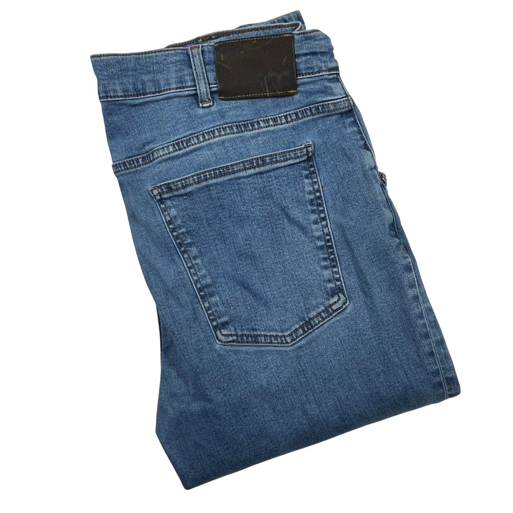 Tecovas Standard Jeans Mens 34x30 (Fits 33x29) Medium Wash Straight Leg Denim